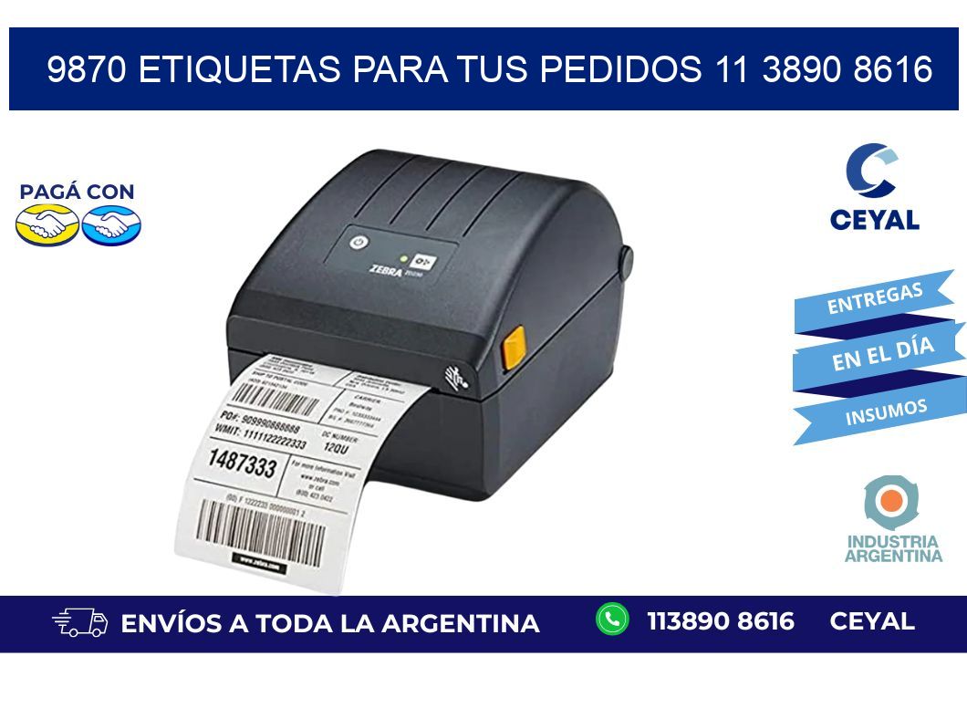 9870 ETIQUETAS PARA TUS PEDIDOS 11 3890 8616