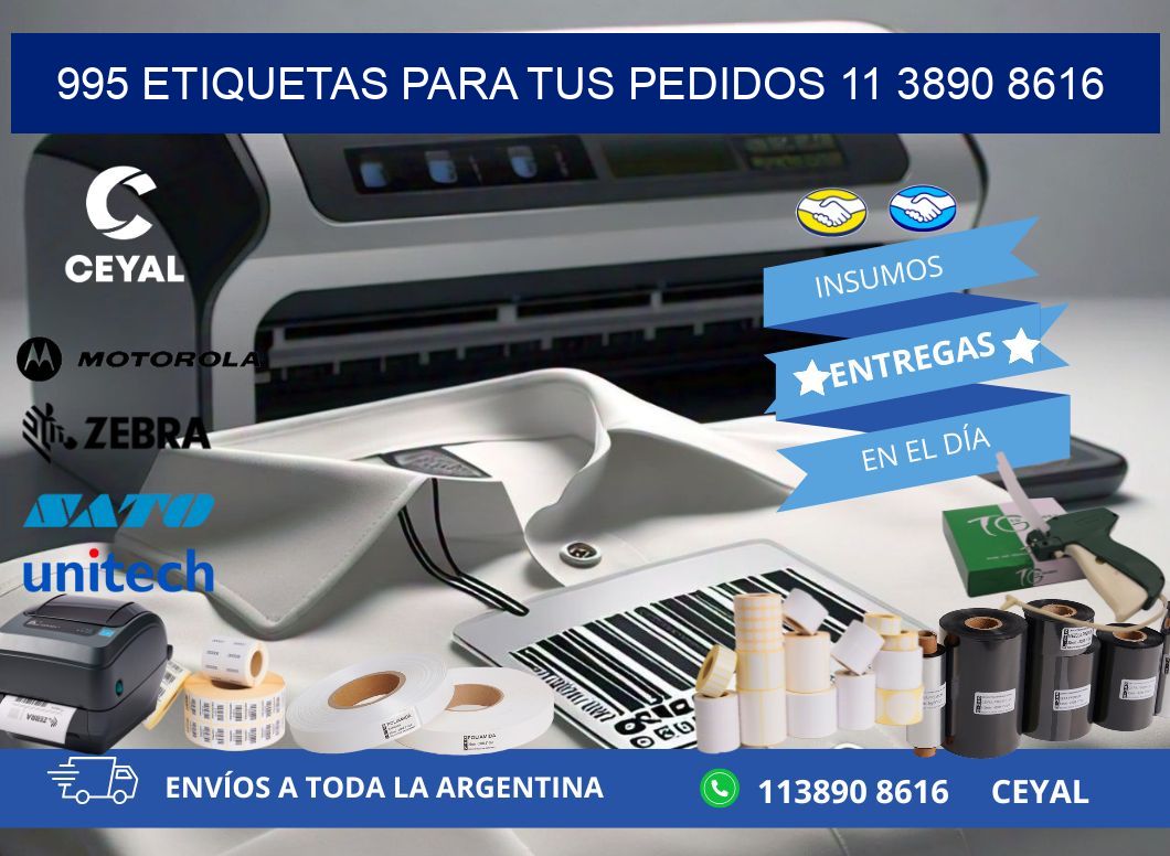 995 ETIQUETAS PARA TUS PEDIDOS 11 3890 8616