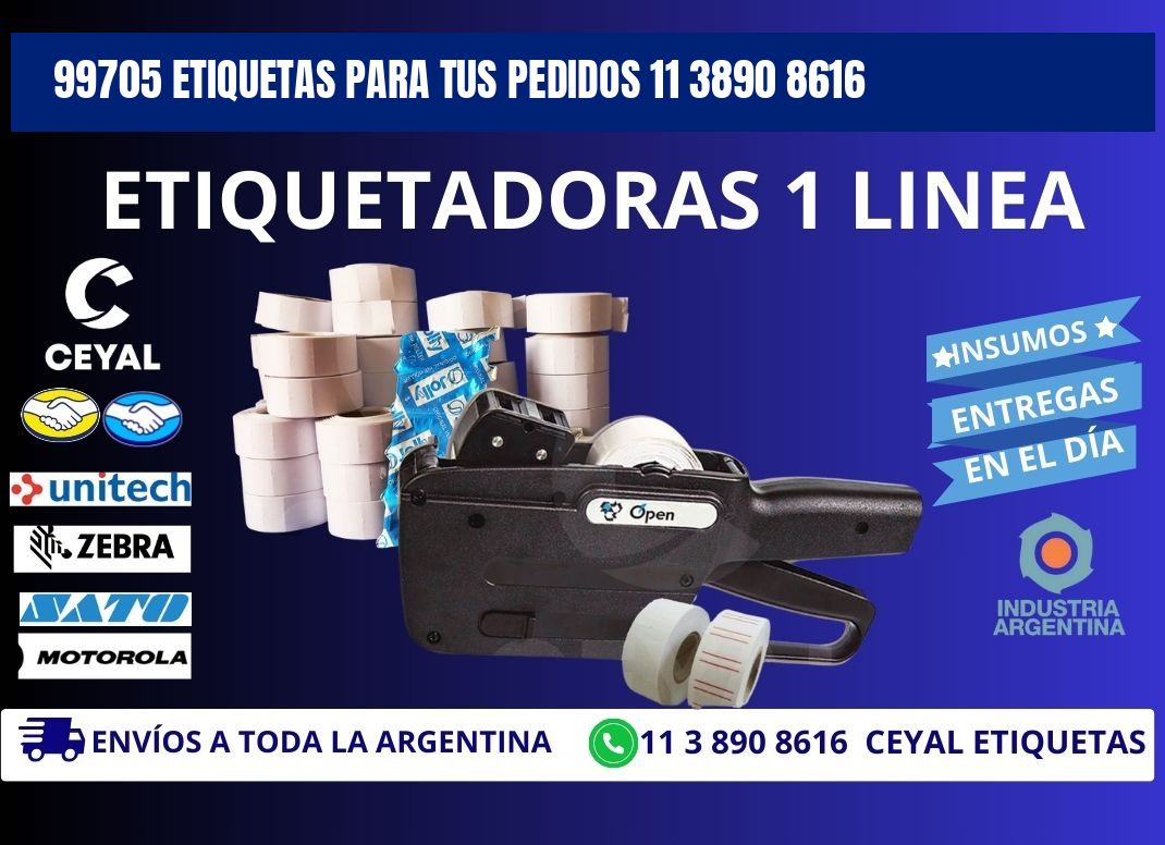 99705 ETIQUETAS PARA TUS PEDIDOS 11 3890 8616