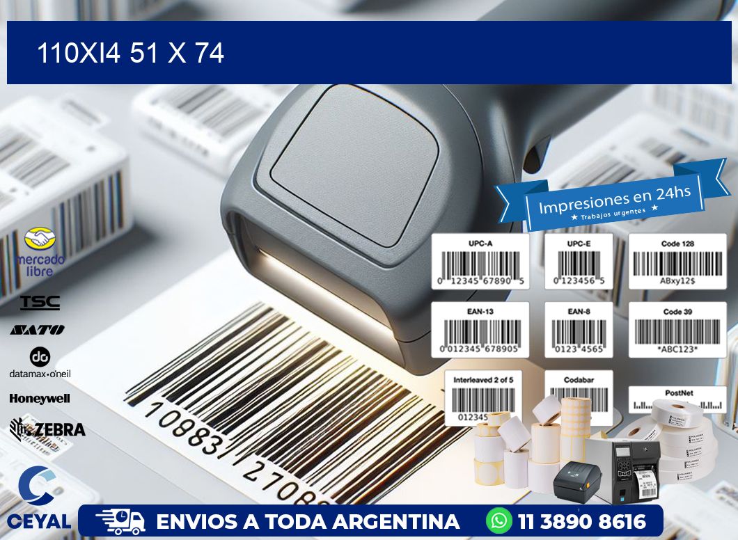 110Xi4 51 x 74