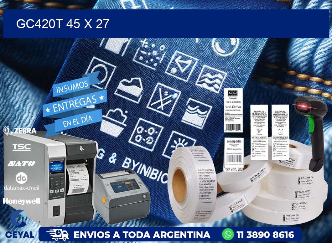 GC420T 45 x 27