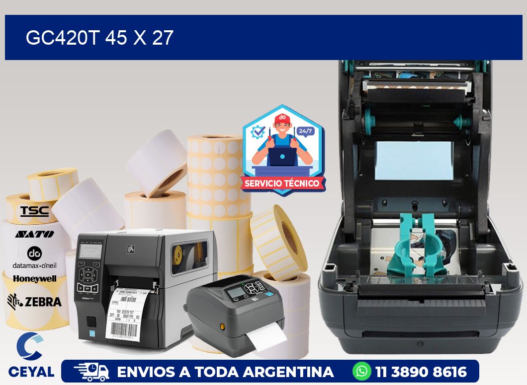 GC420T 45 x 27
