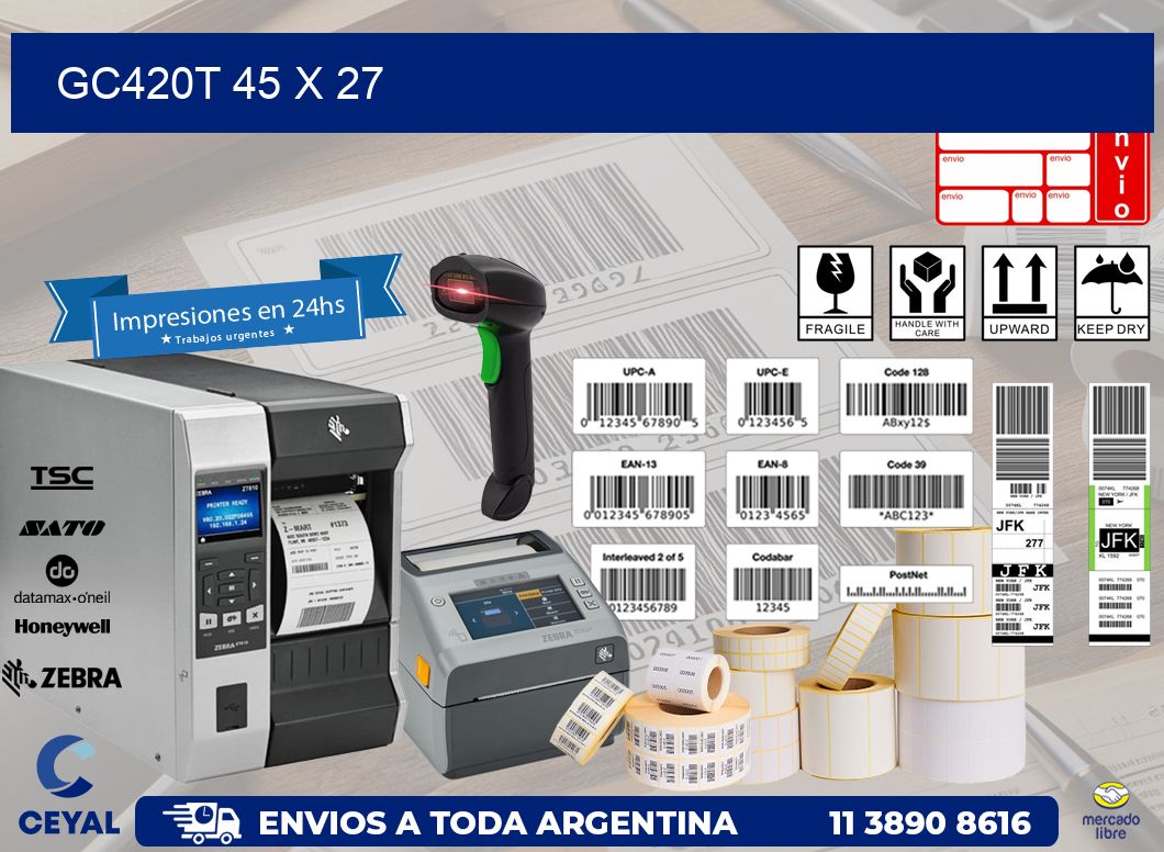 GC420T 45 x 27