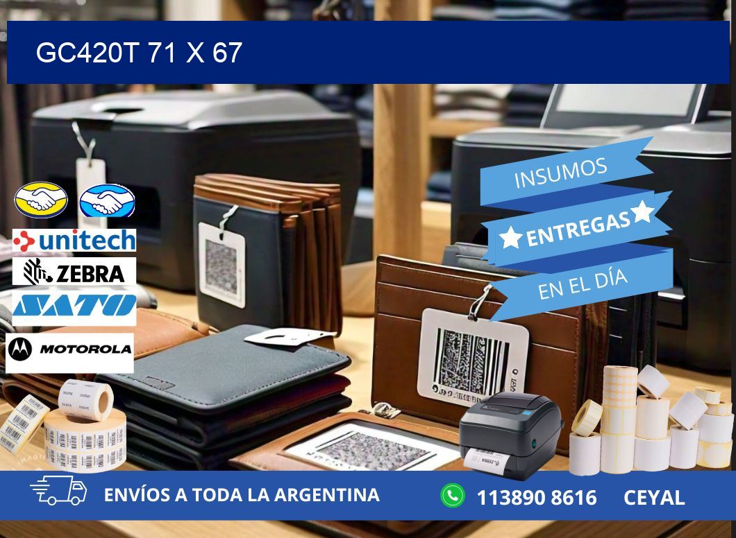 GC420T 71 x 67