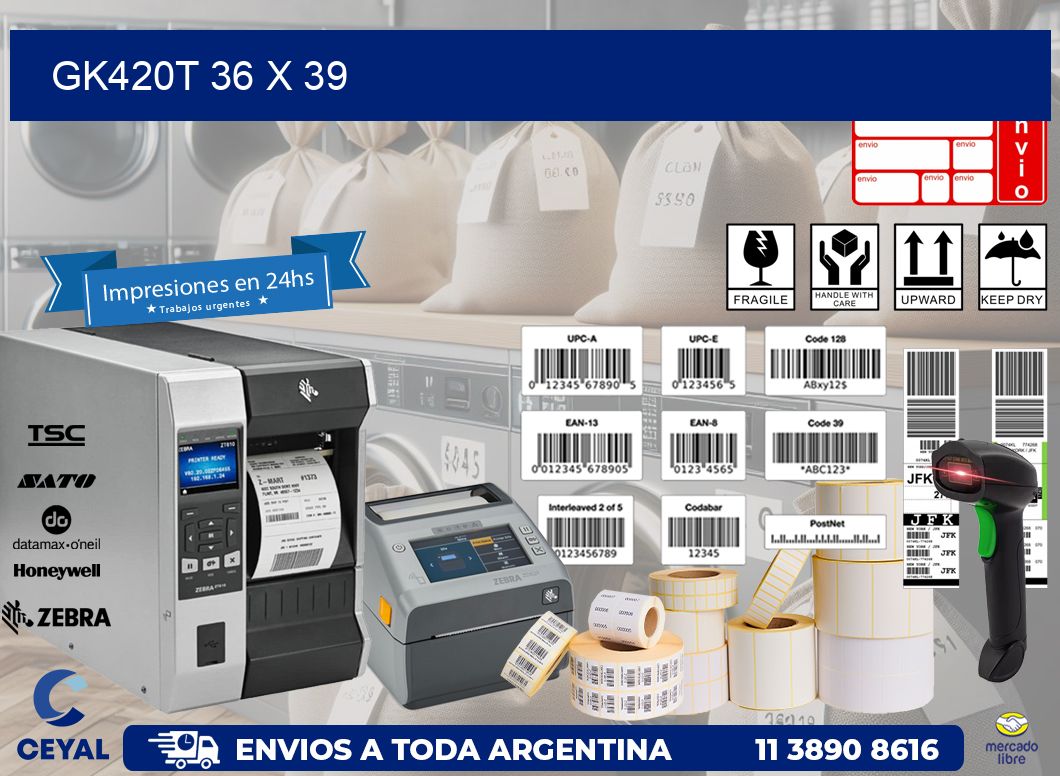 GK420T 36 x 39
