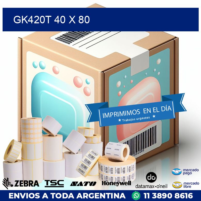 GK420T 40 x 80