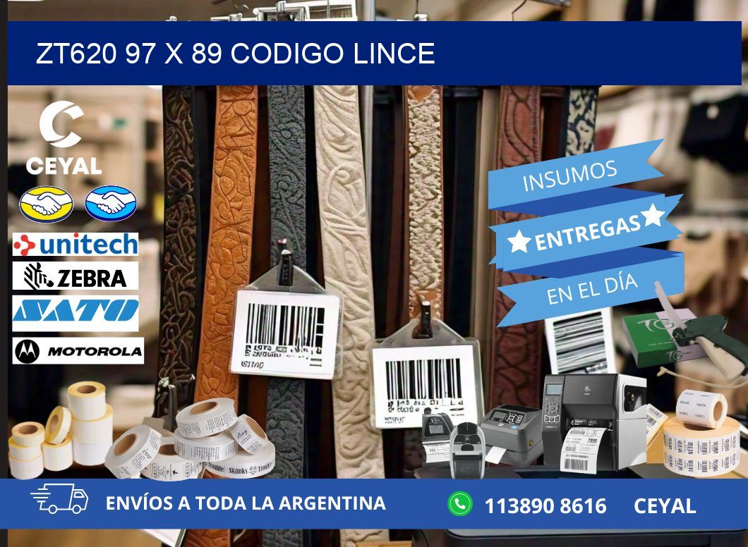 ZT620 97 x 89 CODIGO LINCE