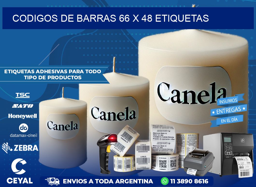 codigos de barras 66 x 48 etiquetas