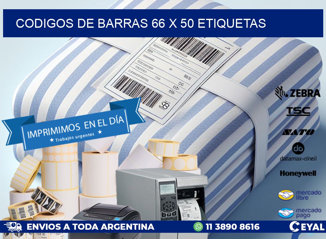 codigos de barras 66 x 50 etiquetas