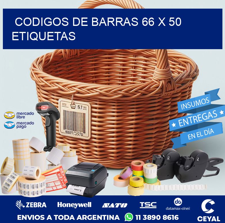 codigos de barras 66 x 50 etiquetas