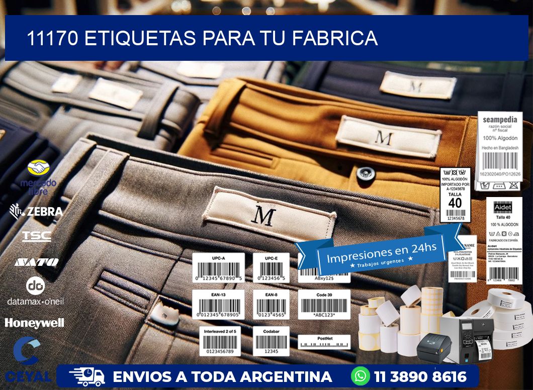 11170 etiquetas para tu fabrica
