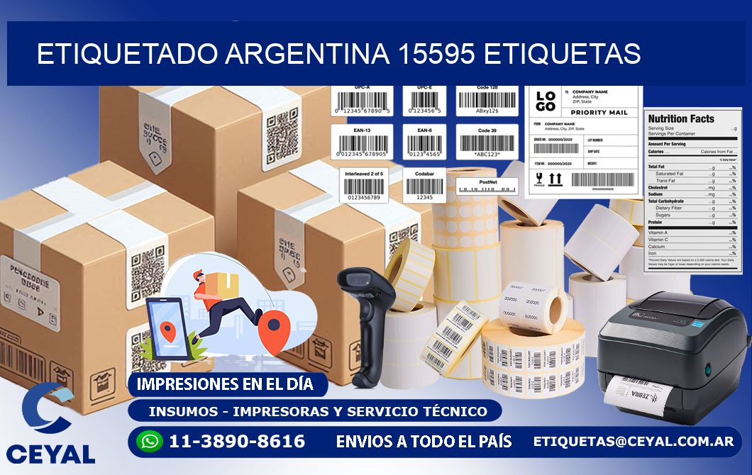 etiquetado argentina 15595 etiquetas