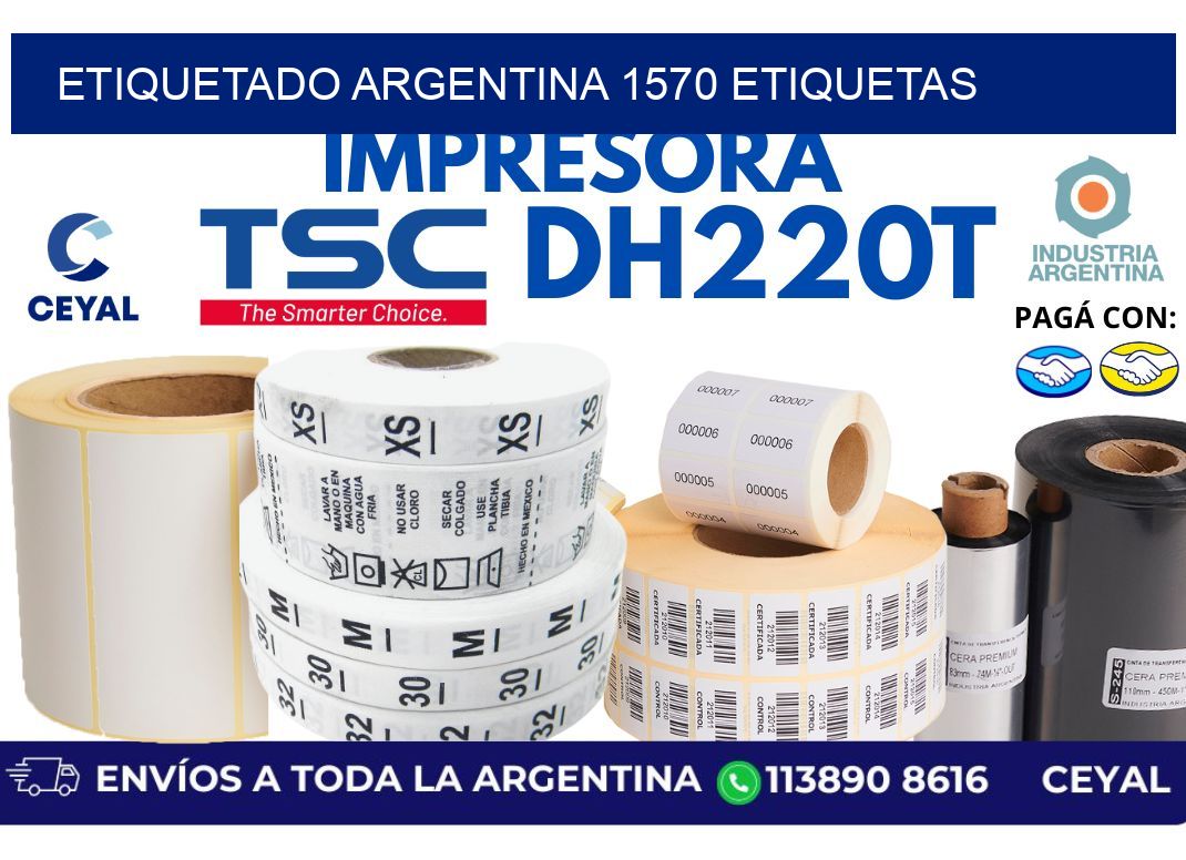 etiquetado argentina 1570 etiquetas