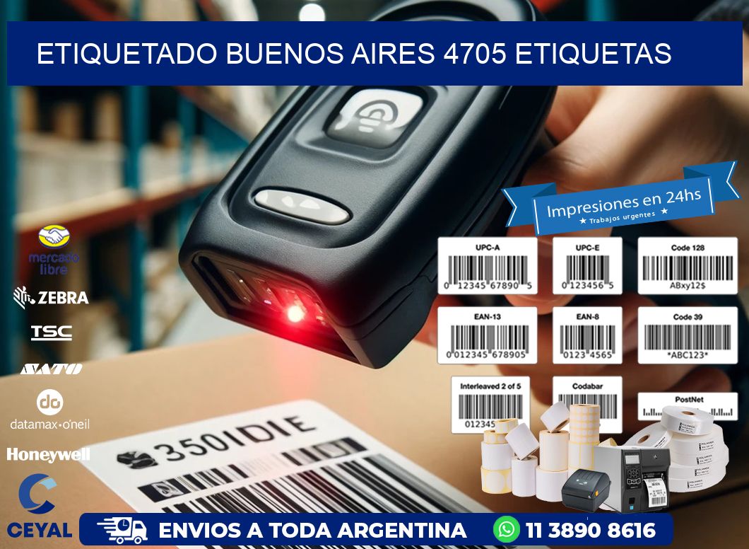 etiquetado buenos aires 4705 etiquetas