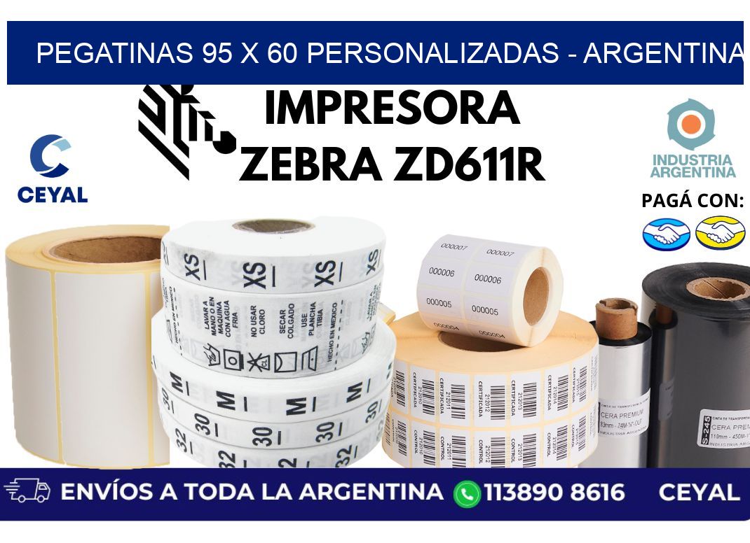 pegatinas 95 x 60 personalizadas - Argentina