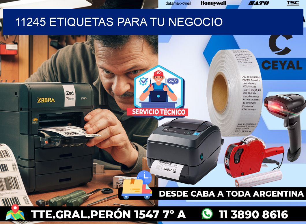 11245 etiquetas para tu negocio