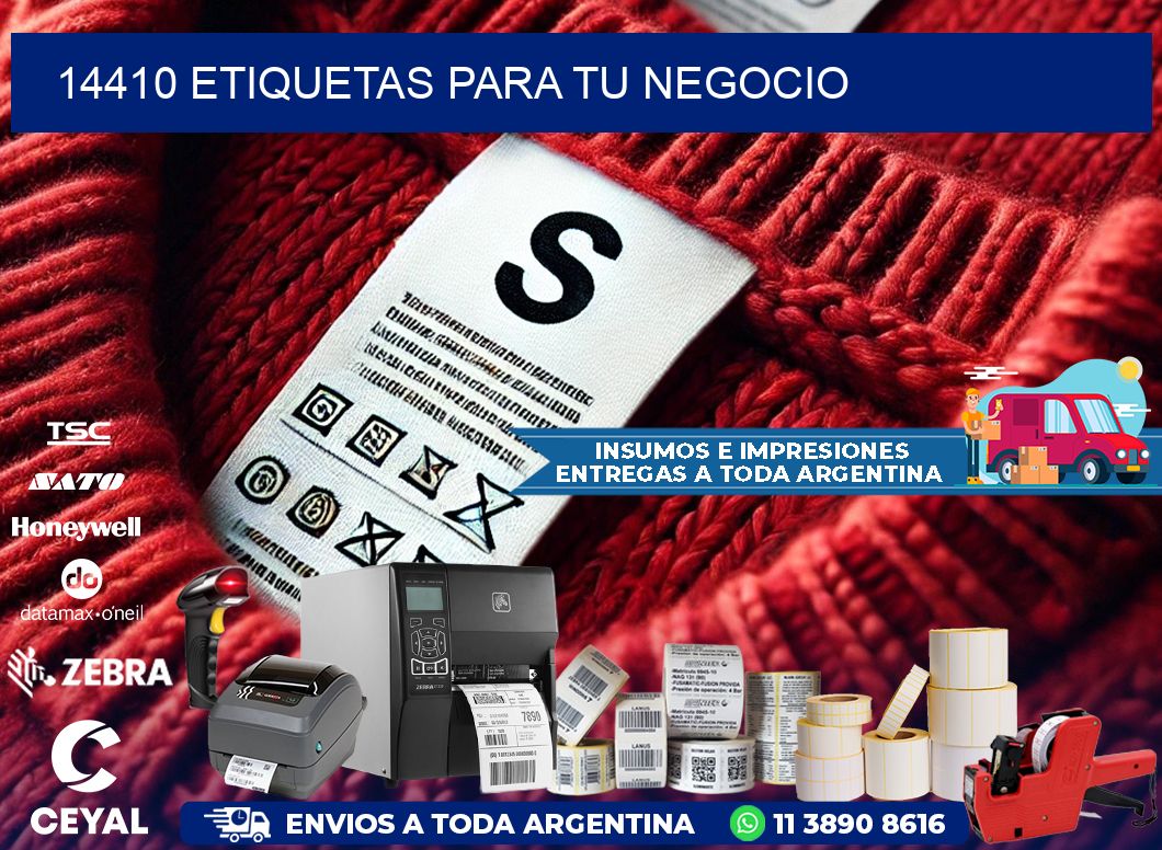 14410 etiquetas para tu negocio