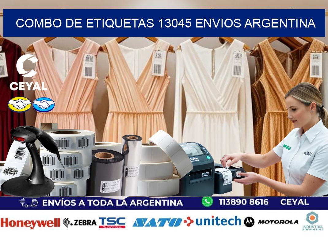 Combo de etiquetas 13045 ENVIOS ARGENTINA