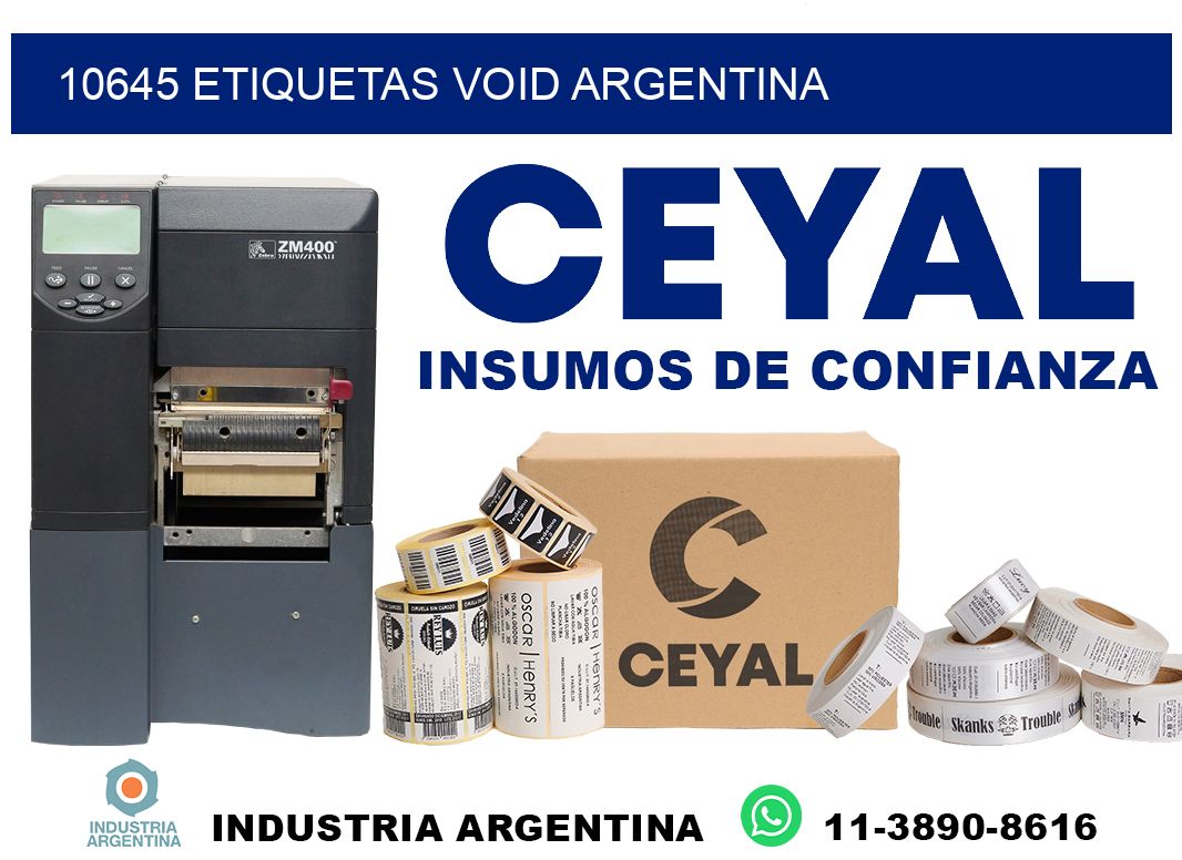 10645 etiquetas void argentina