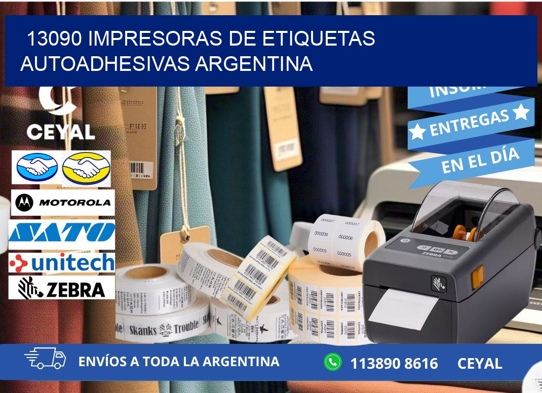 13090 Impresoras de etiquetas autoadhesivas argentina