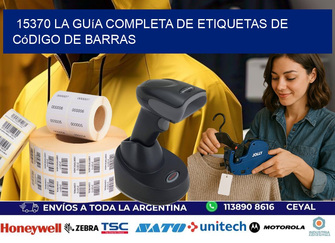 15370 La guía completa de etiquetas de código de barras