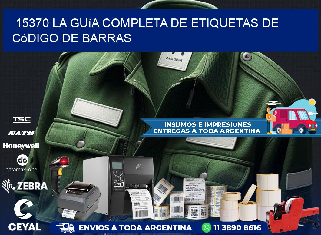 15370 La guía completa de etiquetas de código de barras