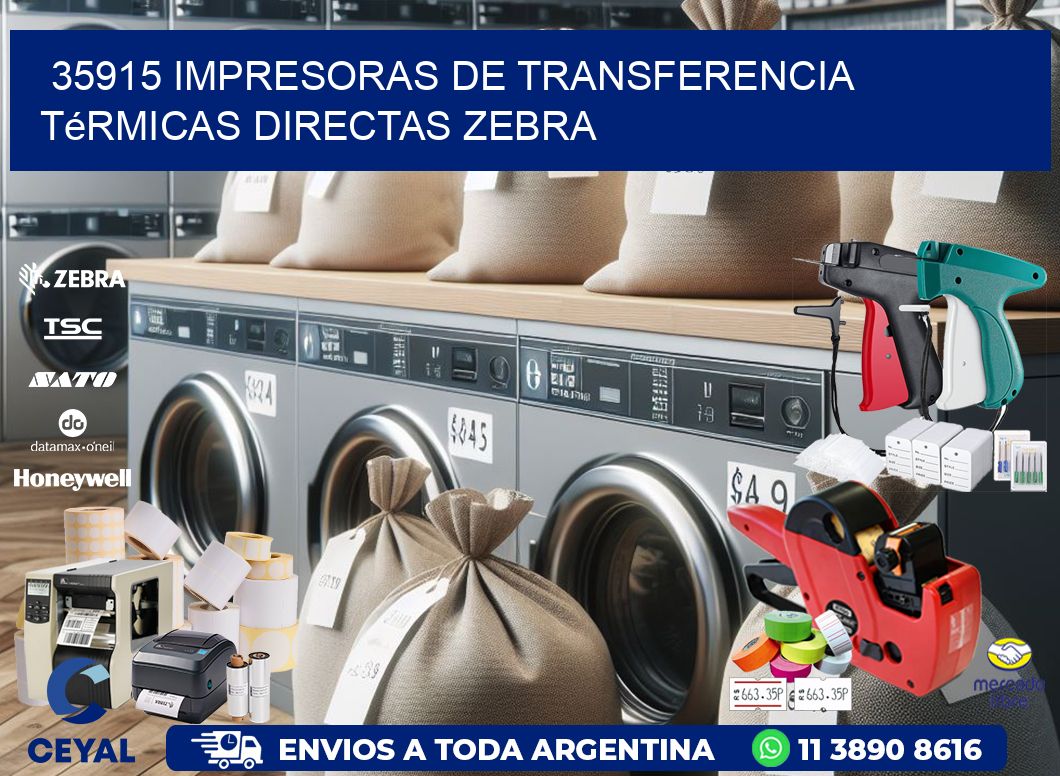 35915 impresoras de Transferencia  térmicas directas zebra