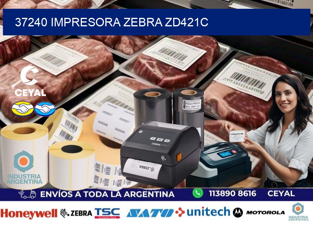37240 Impresora Zebra zd421c