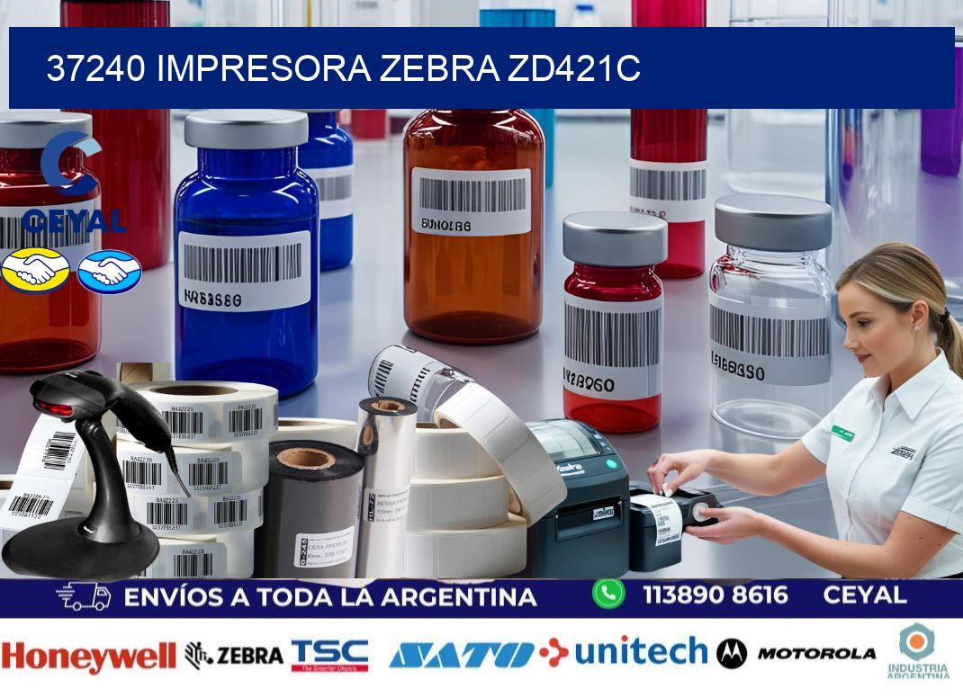37240 Impresora Zebra zd421c