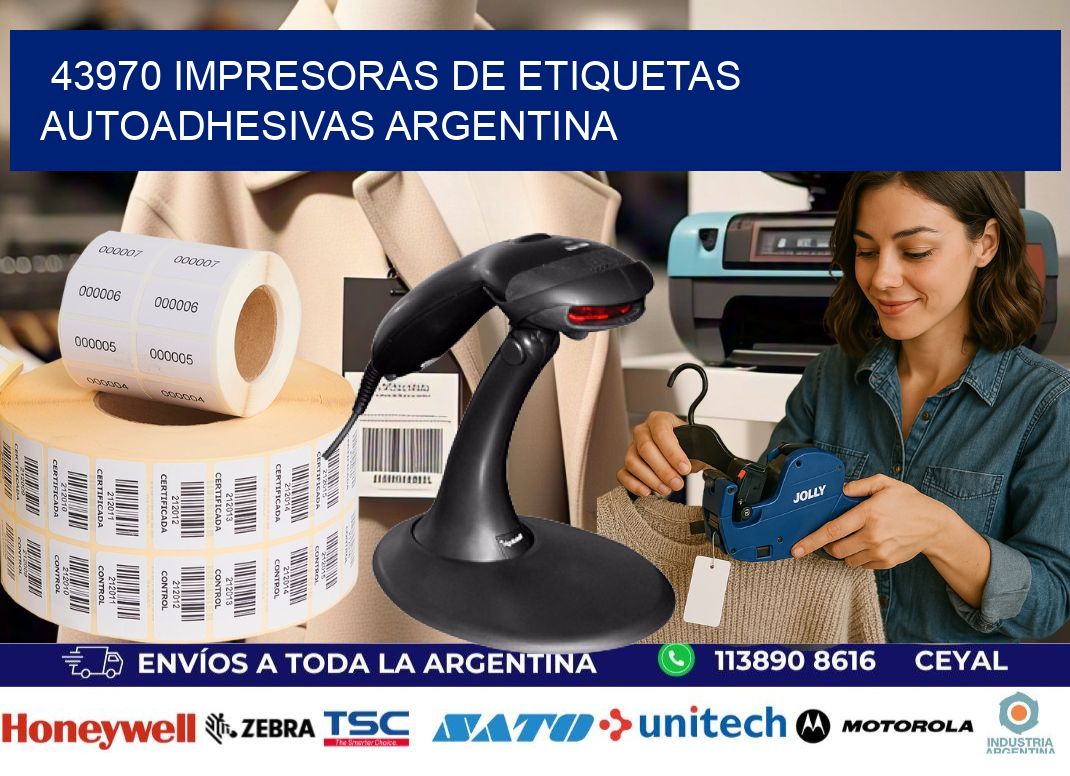 43970 Impresoras de etiquetas autoadhesivas argentina