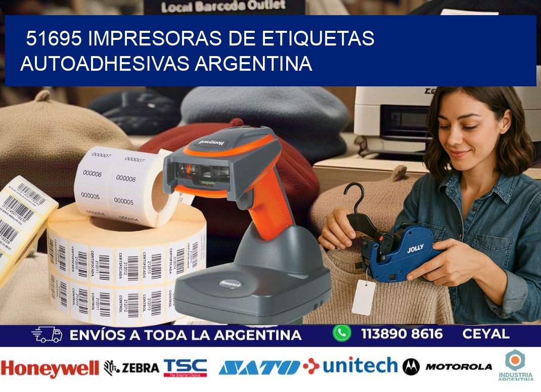 51695 Impresoras de etiquetas autoadhesivas argentina