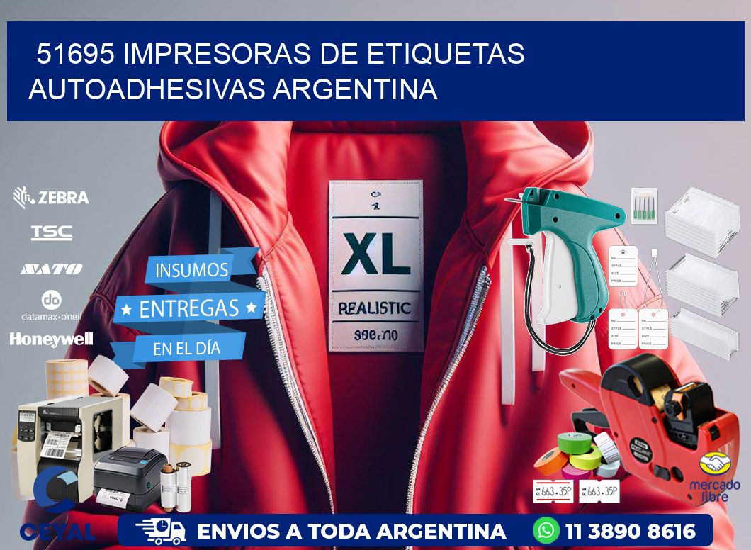 51695 Impresoras de etiquetas autoadhesivas argentina