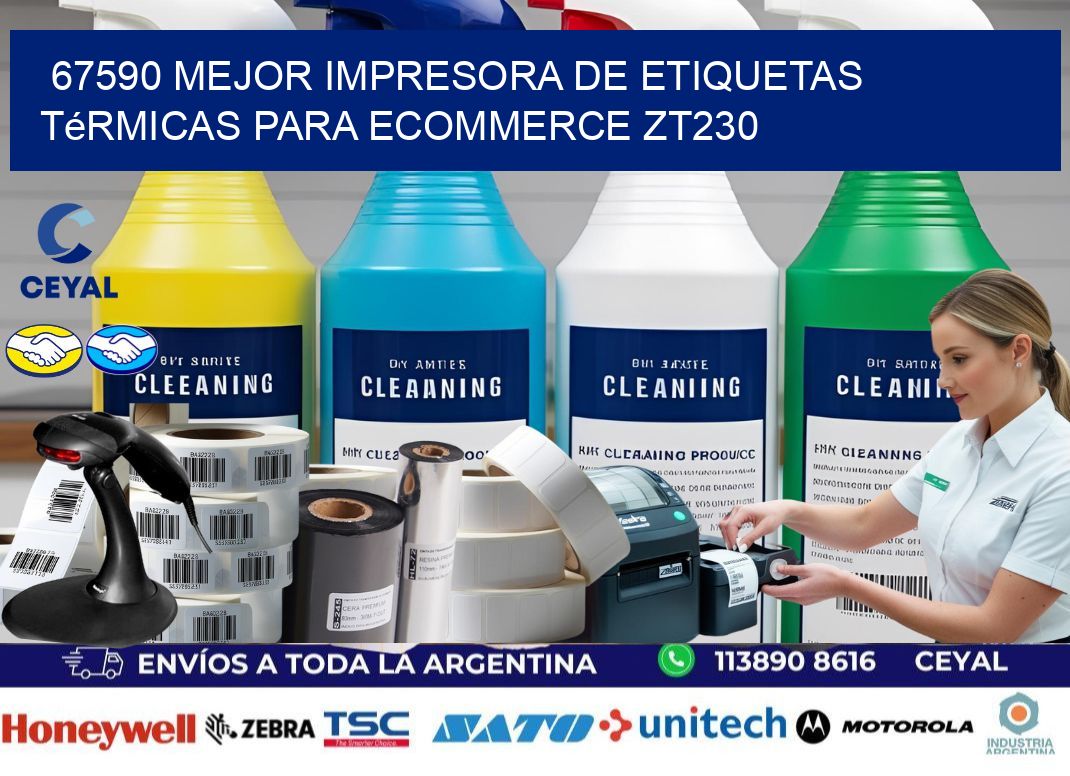 67590 mejor impresora de etiquetas térmicas para ecommerce ZT230