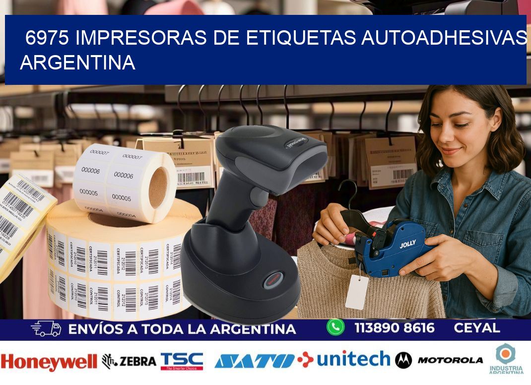 6975 Impresoras de etiquetas autoadhesivas argentina