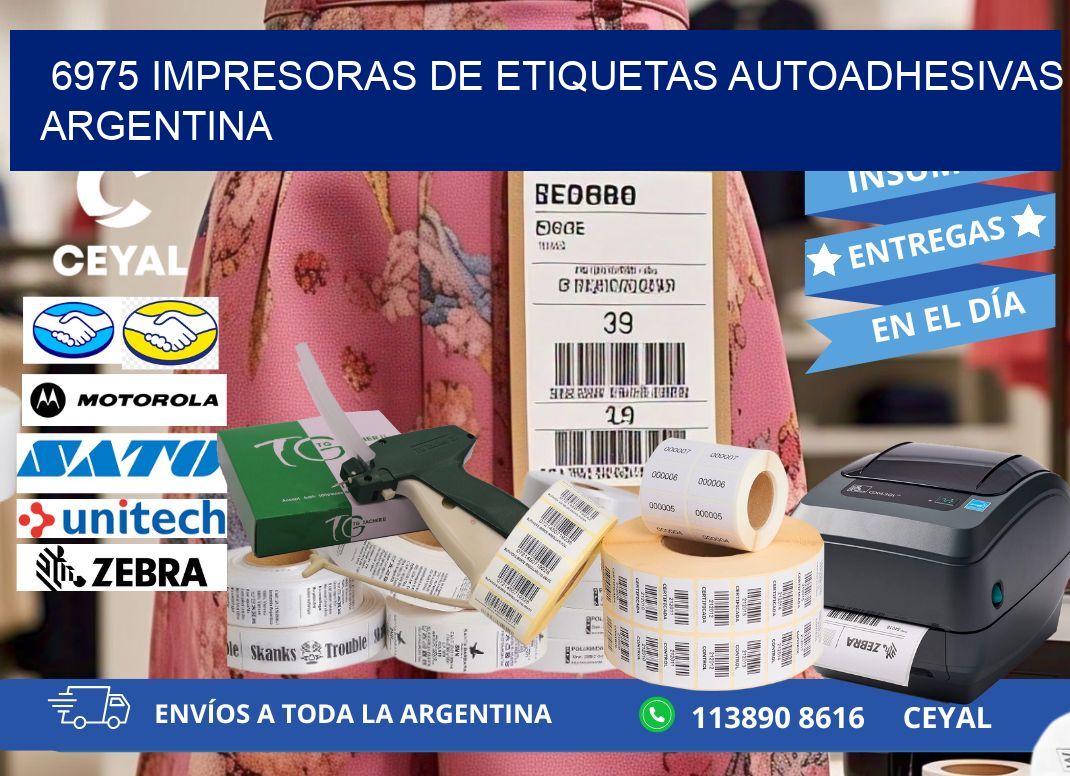 6975 Impresoras de etiquetas autoadhesivas argentina