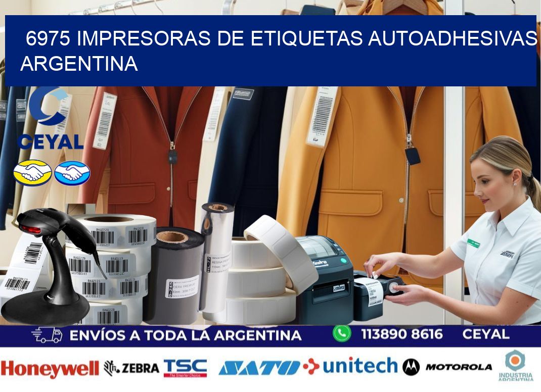 6975 Impresoras de etiquetas autoadhesivas argentina