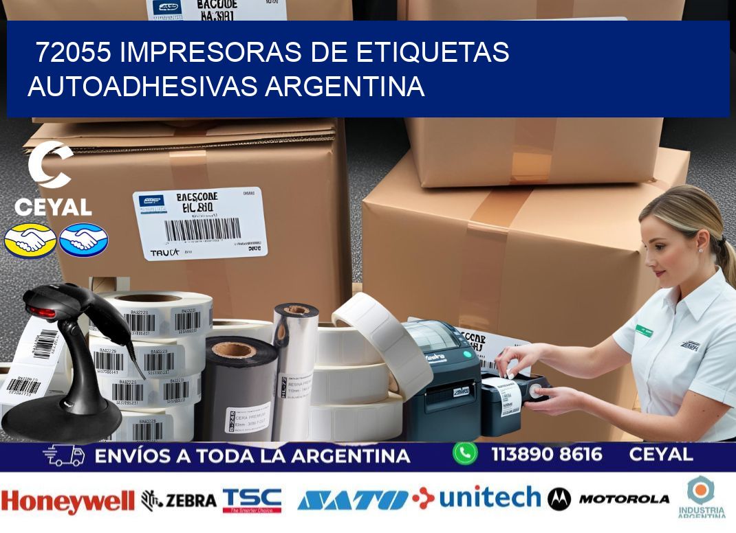 72055 Impresoras de etiquetas autoadhesivas argentina