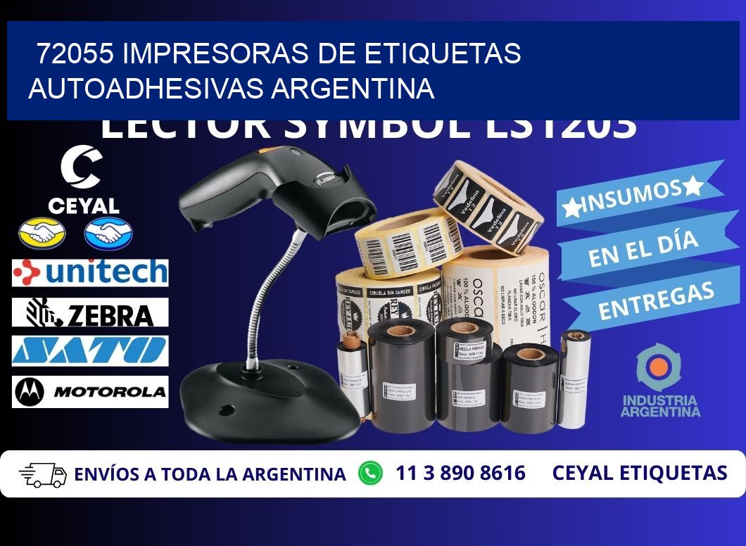 72055 Impresoras de etiquetas autoadhesivas argentina