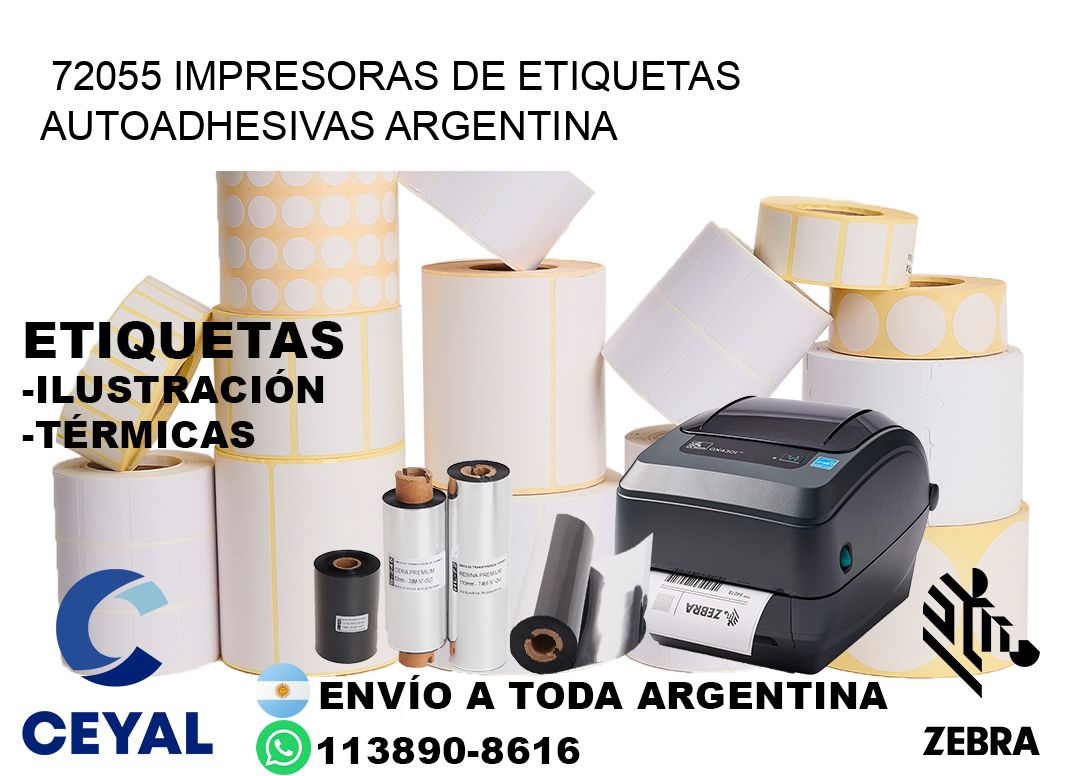 72055 Impresoras de etiquetas autoadhesivas argentina
