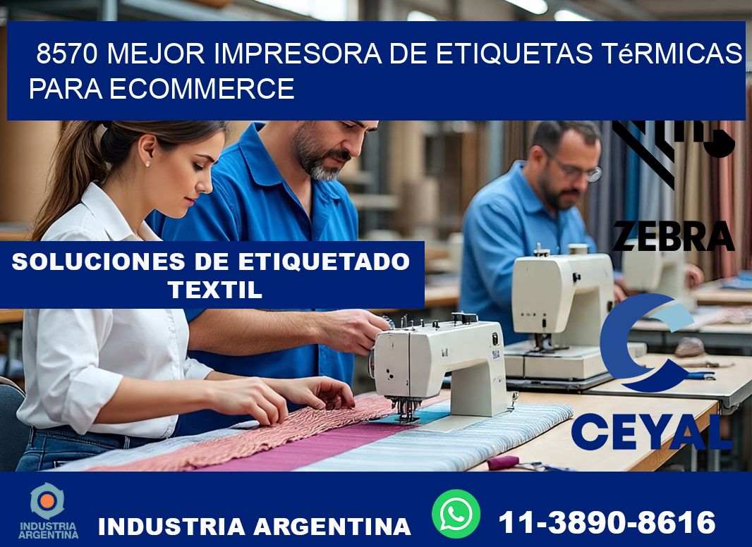 8570 mejor impresora de etiquetas térmicas para ecommerce