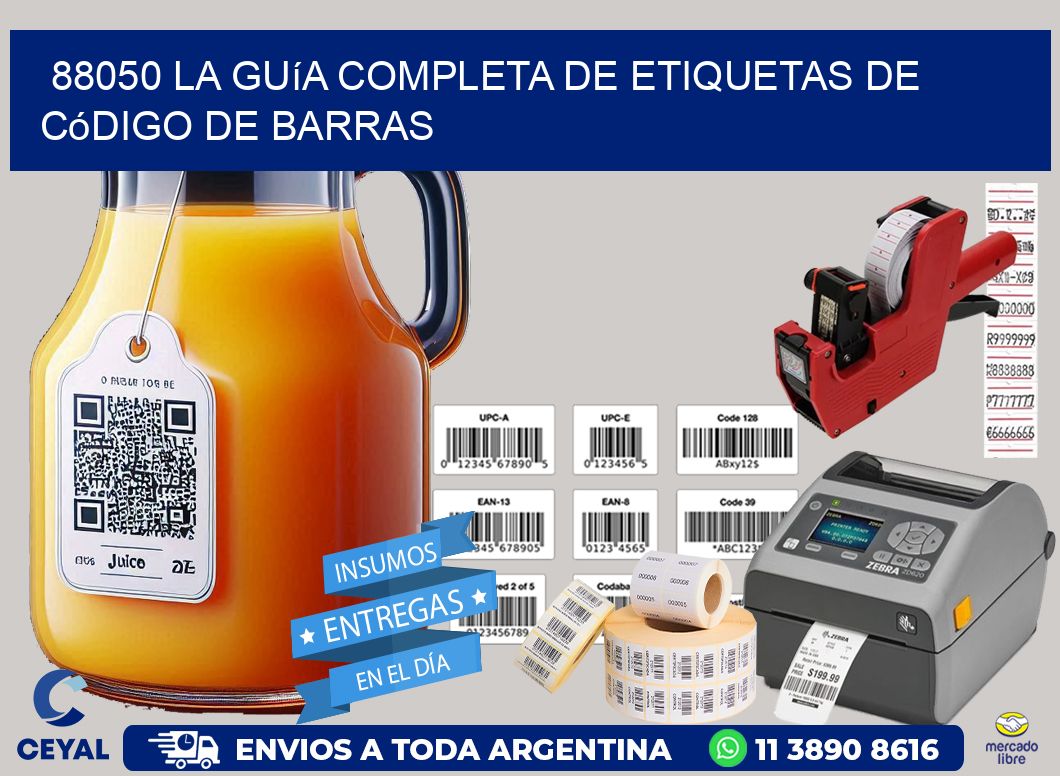 88050 La guía completa de etiquetas de código de barras