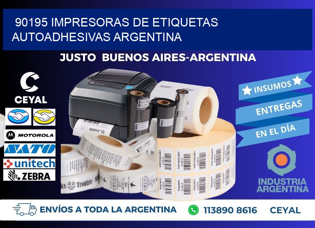 90195 Impresoras de etiquetas autoadhesivas argentina