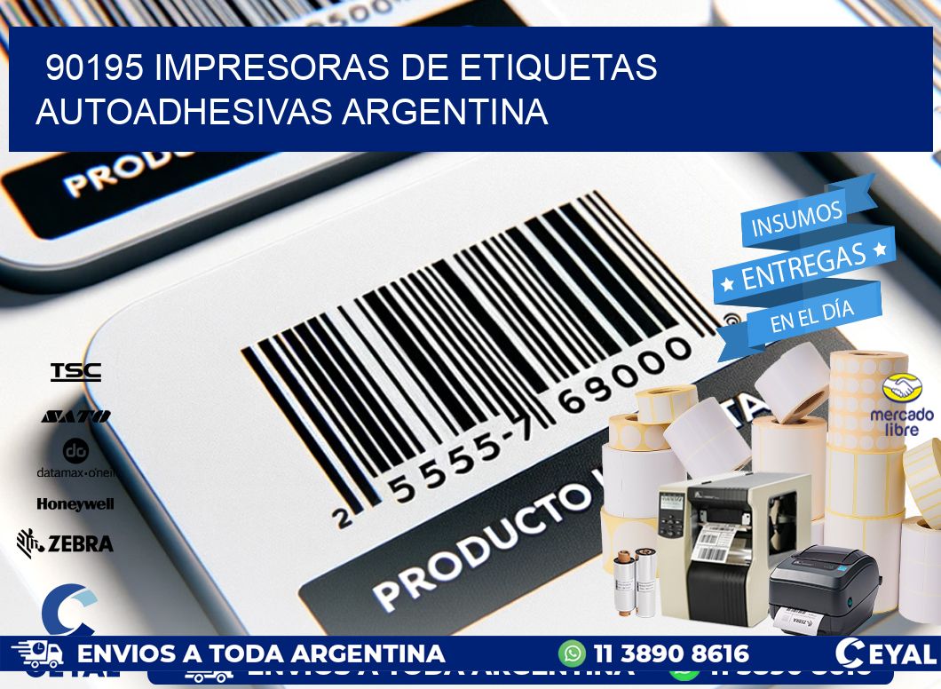 90195 Impresoras de etiquetas autoadhesivas argentina