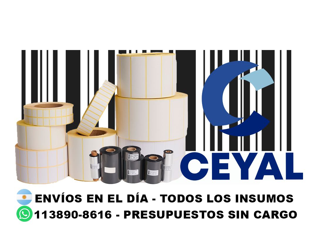 10100 rollos de etiquetas adhesivas bolsas de papel