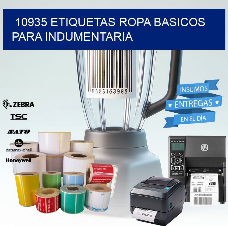 10935 Etiquetas ropa basicos para indumentaria