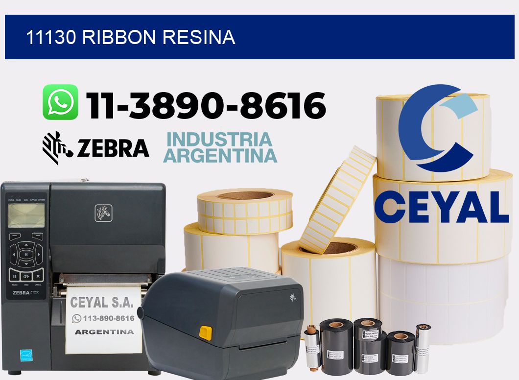 11130 ribbon resina
