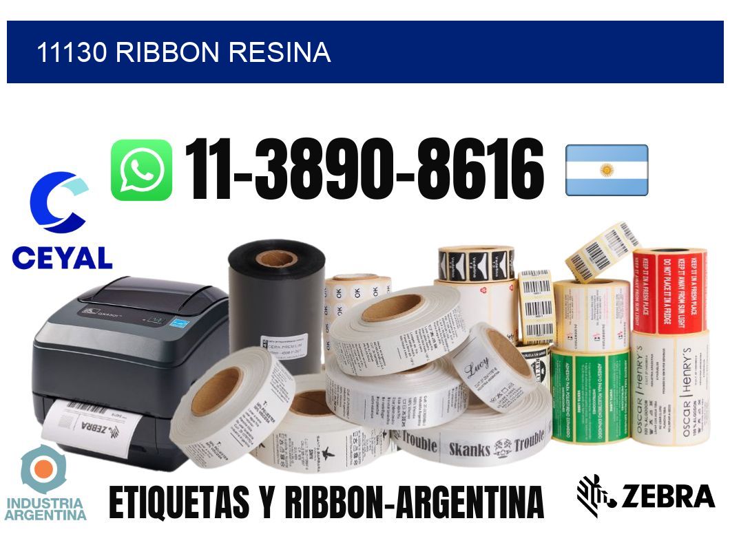 11130 ribbon resina