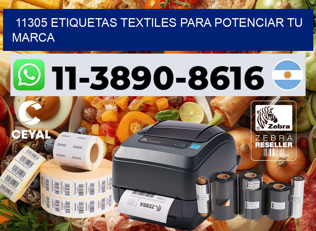 11305 Etiquetas textiles para potenciar tu marca