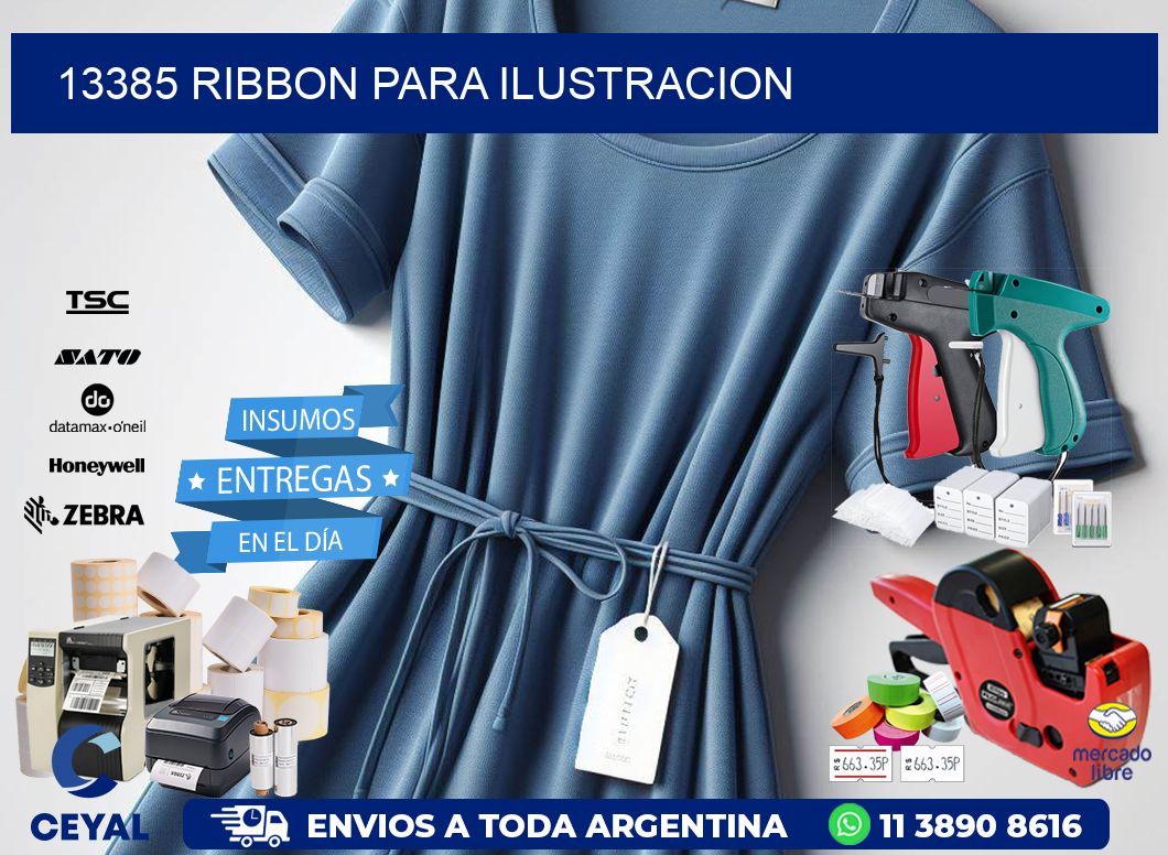 13385 ribbon para ilustracion