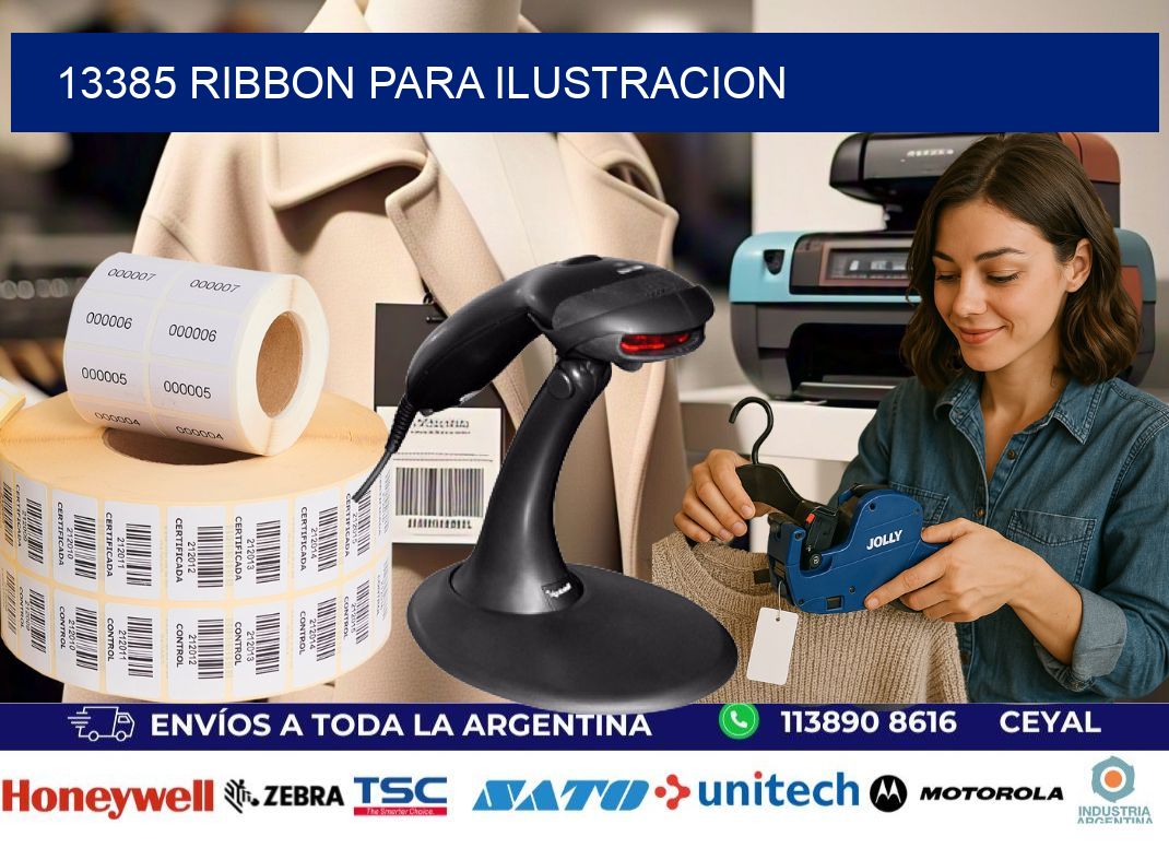 13385 ribbon para ilustracion